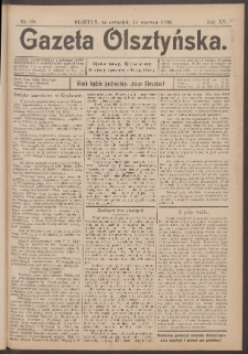 Gazeta Olsztyńska, 1900, nr 69