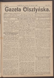 Gazeta Olsztyńska, 1900, nr 74