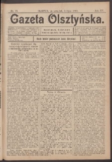Gazeta Olsztyńska, 1900, nr 78