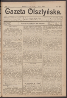 Gazeta Olsztyńska, 1900, nr 79