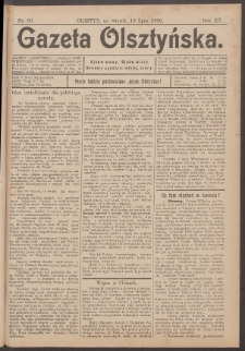 Gazeta Olsztyńska, 1900, nr 80
