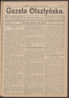 Gazeta Olsztyńska, 1900, nr 83