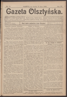 Gazeta Olsztyńska, 1900, nr 89