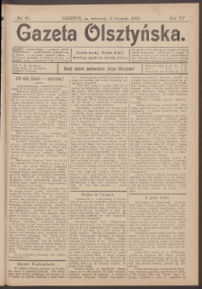 Gazeta Olsztyńska, 1900, nr 90