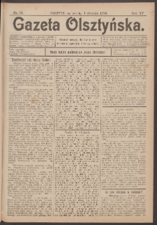 Gazeta Olsztyńska, 1900, nr 91