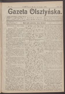 Gazeta Olsztyńska, 1900, nr 95