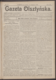 Gazeta Olsztyńska, 1900, nr 97