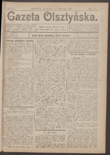 Gazeta Olsztyńska, 1900, nr 98