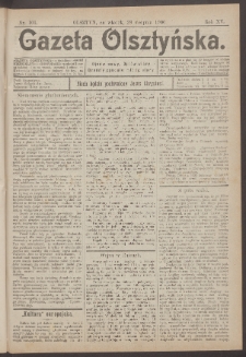 Gazeta Olsztyńska, 1900, nr 101