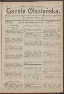 Gazeta Olsztyńska, 1900, nr 102