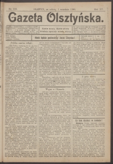 Gazeta Olsztyńska, 1900, nr 103