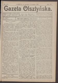 Gazeta Olsztyńska, 1900, nr 105