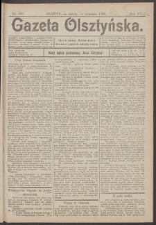 Gazeta Olsztyńska, 1900, nr 109
