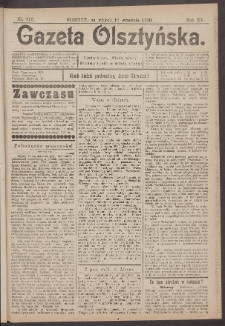 Gazeta Olsztyńska, 1900, nr 110
