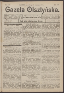 Gazeta Olsztyńska, 1900, nr 115
