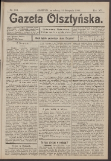 Gazeta Olsztyńska, 1900, nr 133