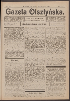 Gazeta Olsztyńska, 1900, nr 137