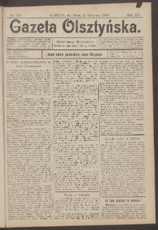 Gazeta Olsztyńska, 1900, nr 139