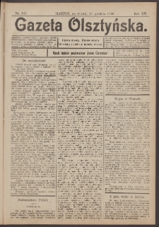 Gazeta Olsztyńska, 1900, nr 149