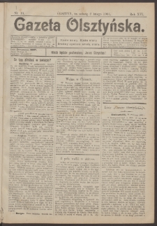 Gazeta Olsztyńska, 1901, nr 15