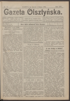 Gazeta Olsztyńska, 1901, nr 16