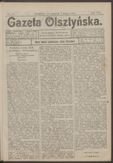 Gazeta Olsztyńska, 1901, nr 17
