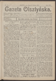 Gazeta Olsztyńska, 1901, nr 21