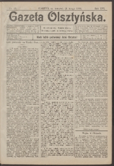 Gazeta Olsztyńska, 1901, nr 23