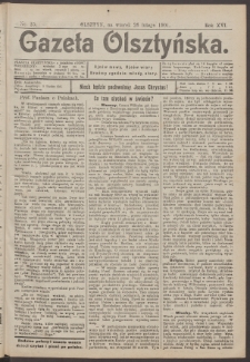 Gazeta Olsztyńska, 1901, nr 25