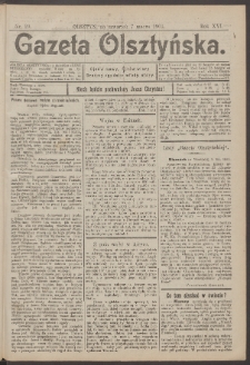 Gazeta Olsztyńska, 1901, nr 29