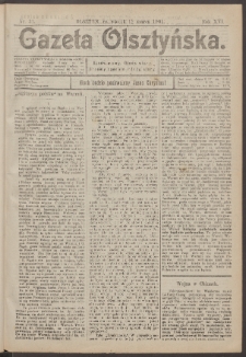 Gazeta Olsztyńska, 1901, nr 31