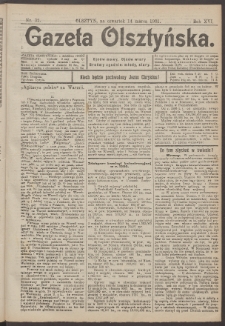 Gazeta Olsztyńska, 1901, nr 32