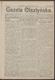 Gazeta Olsztyńska, 1901, nr 37
