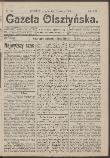 Gazeta Olsztyńska, 1901, nr 38