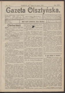 Gazeta Olsztyńska, 1901, nr 39