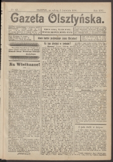 Gazeta Olsztyńska, 1901, nr 42