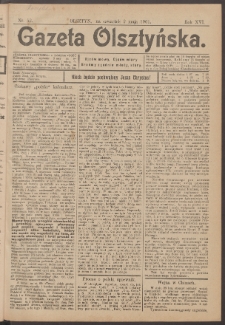 Gazeta Olsztyńska, 1901, nr 52
