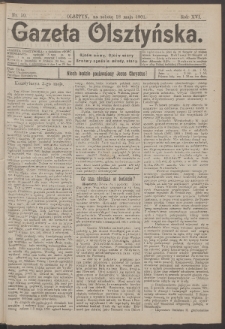 Gazeta Olsztyńska, 1901, nr 59