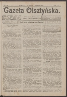 Gazeta Olsztyńska, 1901, nr 64