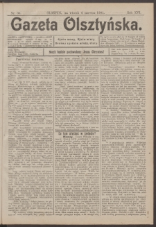 Gazeta Olsztyńska, 1901, nr 65