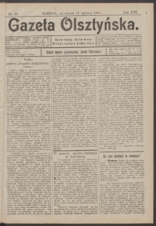 Gazeta Olsztyńska, 1901, nr 68