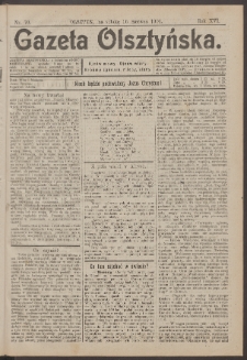 Gazeta Olsztyńska, 1901, nr 70