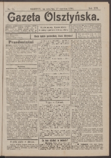 Gazeta Olsztyńska, 1901, nr 75