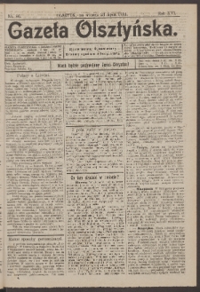 Gazeta Olsztyńska, 1901, nr 86