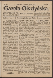 Gazeta Olsztyńska, 1901, nr 89