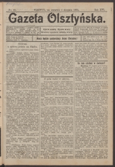 Gazeta Olsztyńska, 1901, nr 90