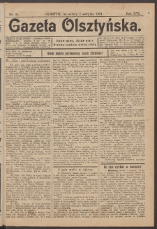 Gazeta Olsztyńska, 1901, nr 91
