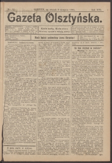 Gazeta Olsztyńska, 1901, nr 92