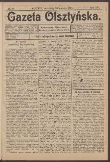Gazeta Olsztyńska, 1901, nr 94
