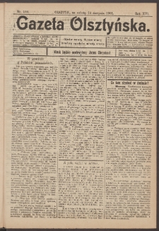 Gazeta Olsztyńska, 1901, nr 100